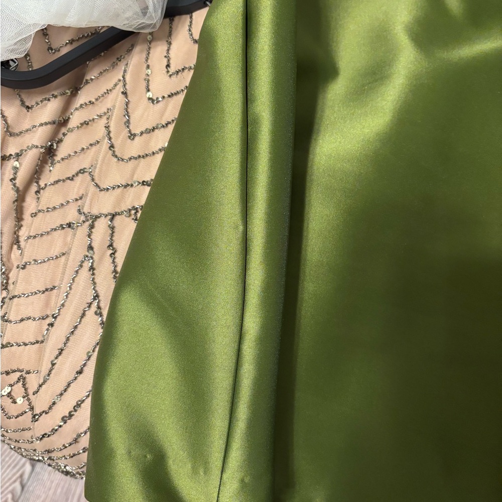 Tuckernuck Elegant Olive Green Dress - Picture 4 of 5
